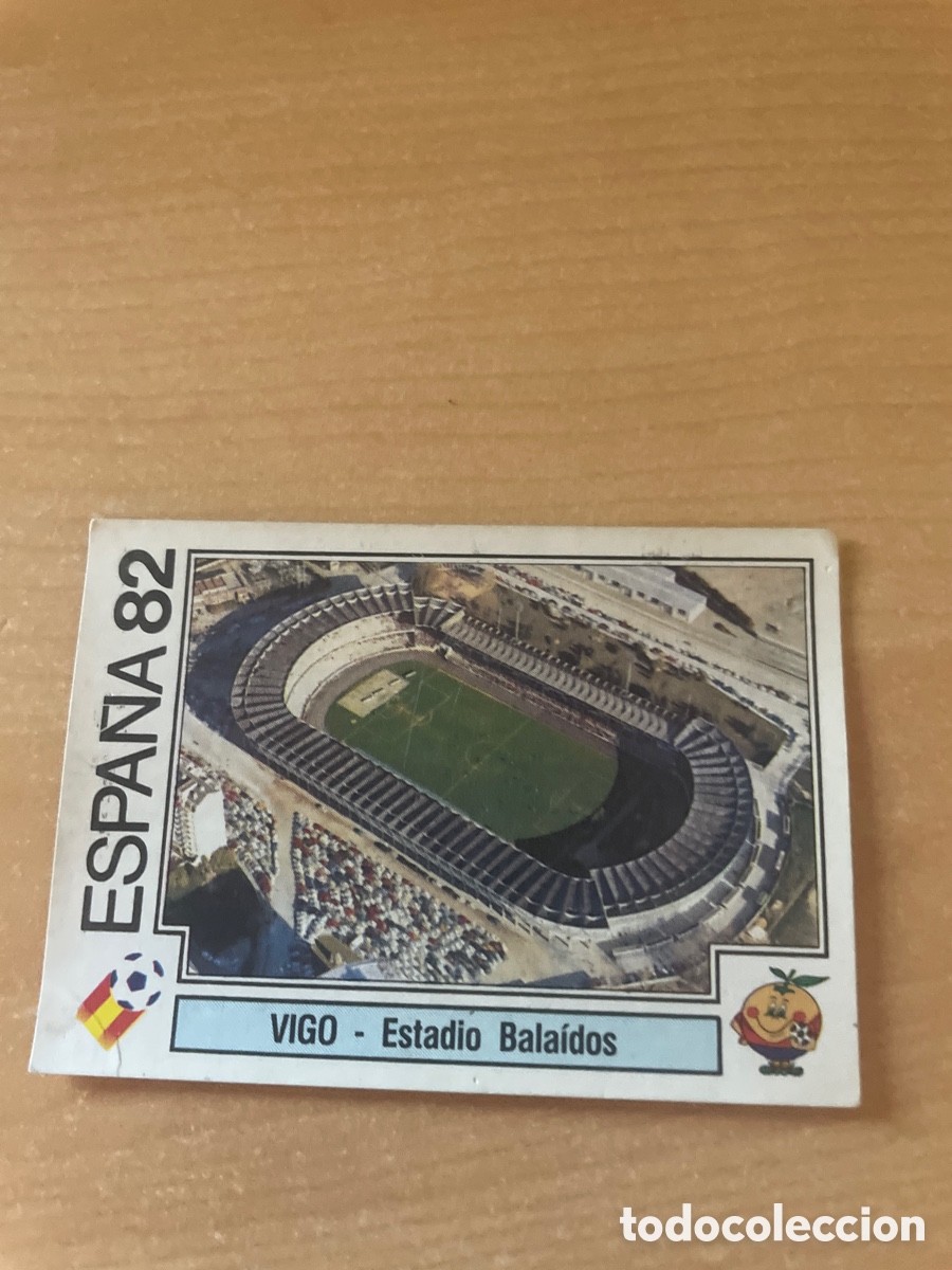 Cromos de F&uacute;tbol: Estadio Vigo-Estadio Balaidos mundial 82