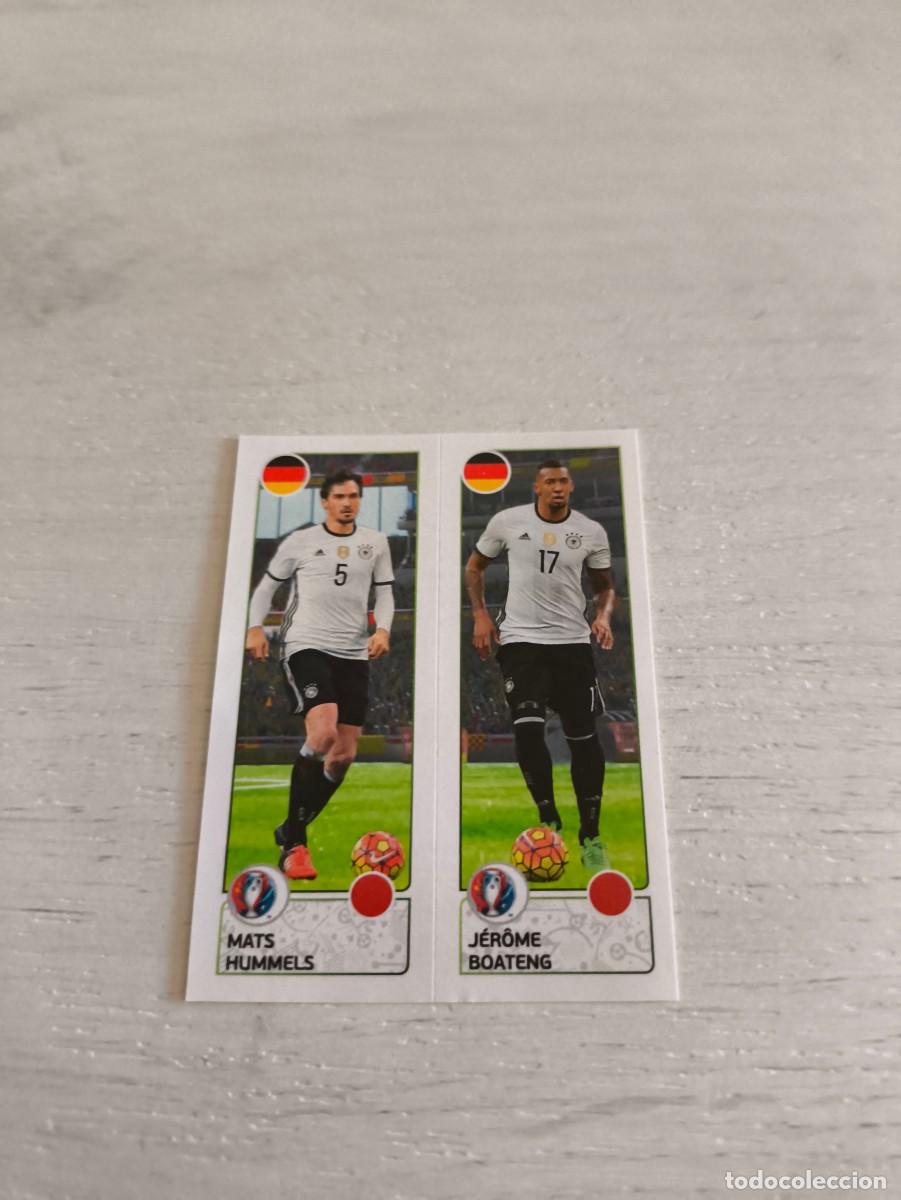 Cromos de F&uacute;tbol: 263 Mats Hummels / J&eacute;r&ocirc;me Boateng ALEMANIA PANINI EUROCOPA EURO FRANCIA 2016 NO LIGA ESTE