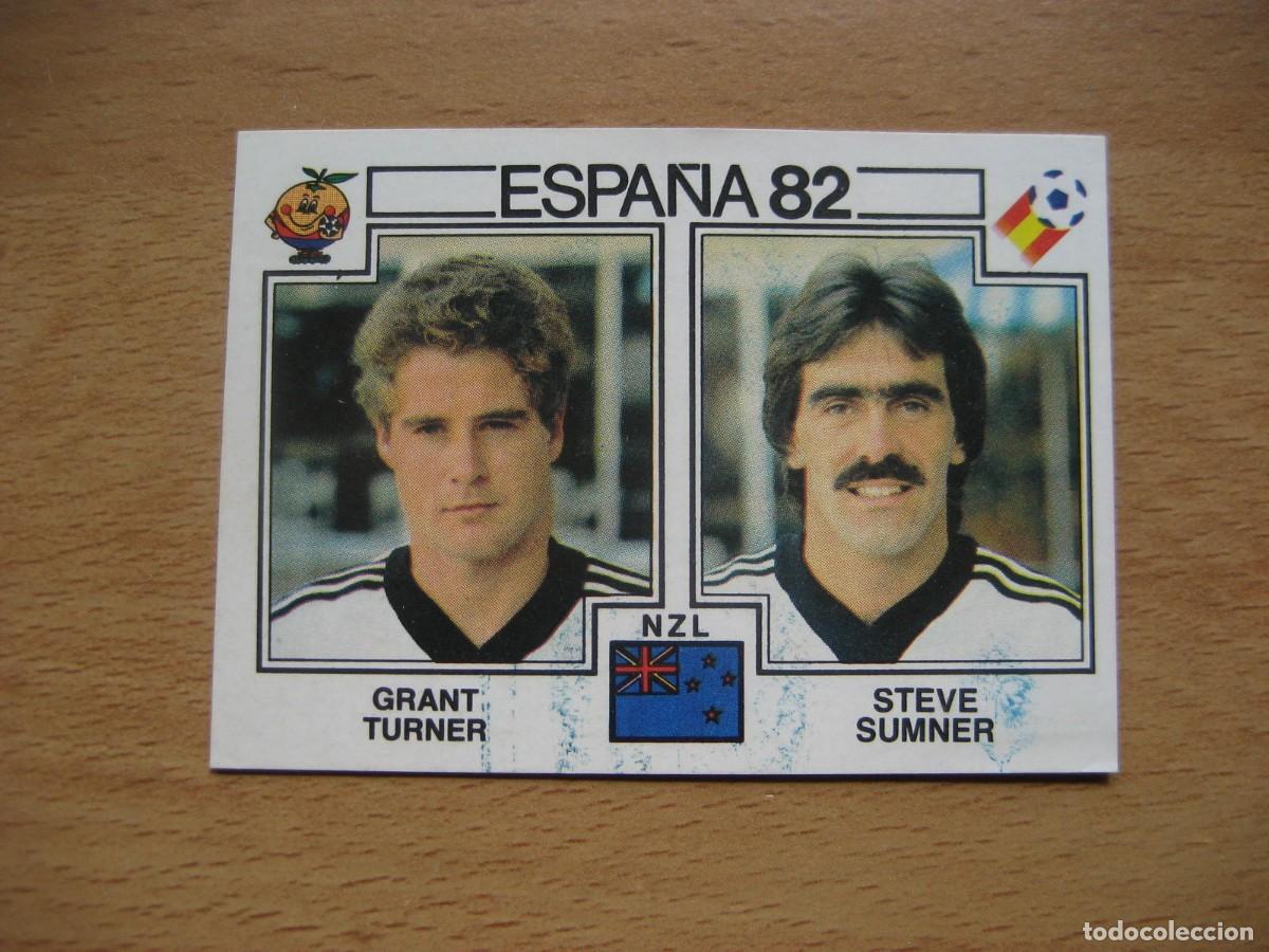 Cromos de F&uacute;tbol: ESPA&Ntilde;A 82 - N&ordm; 425 GRANT TURNER & STEVE SUMNER - NUEVA ZELANDA - PANINI