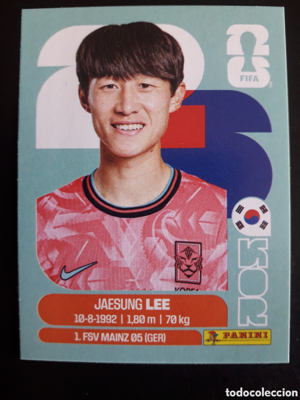Cromos de F&uacute;tbol: J LEE COREA DEL SUR KOR 10 MUNDIAL F&Uacute;TBOL 2026 FIFA WORLD CUP PANINI SIN PEGAR PEDIDO M&Iacute;NIMO 3&euro;