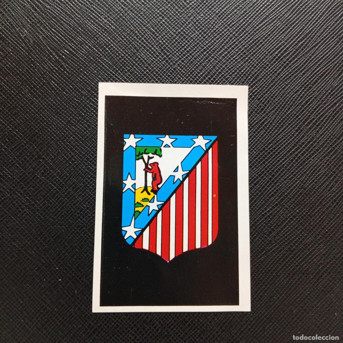 Cromos de F&uacute;tbol: ESCUDO AT MADRID FHER 1968 1969 CROMO FUTBOL 68 69 LIGA - DESPEGADO - (MD09/10-2) PG1