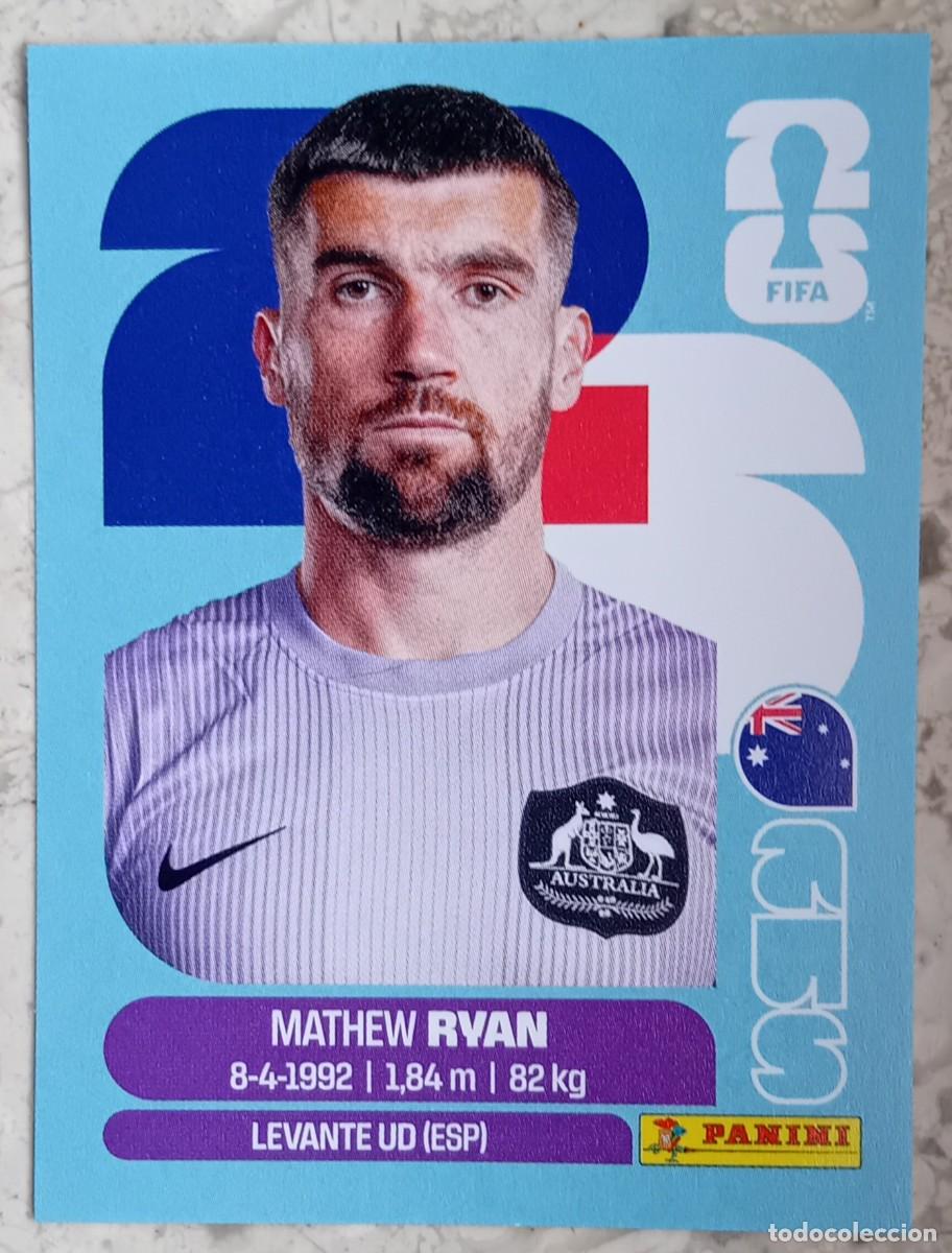 Cromos de F&uacute;tbol: Figurina Panini 2026 Cromo World Cup Usa Mundial 2026 Mathew Ryan Australia n AUS 2