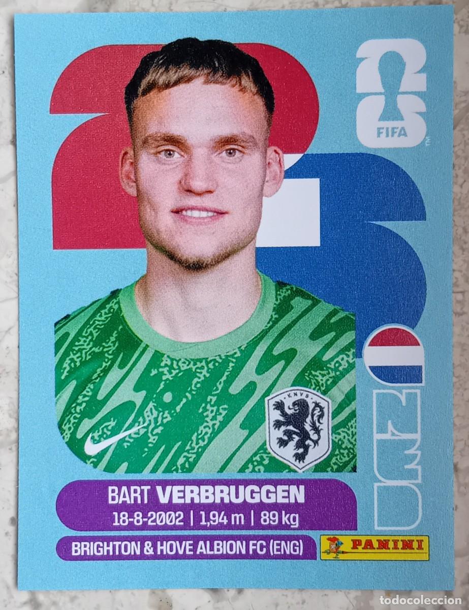 Cromos de F&uacute;tbol: Figurina Panini 2026 Cromo World Cup Usa Mundial 2026 Bart Verbruggen Netherlands n NED 2