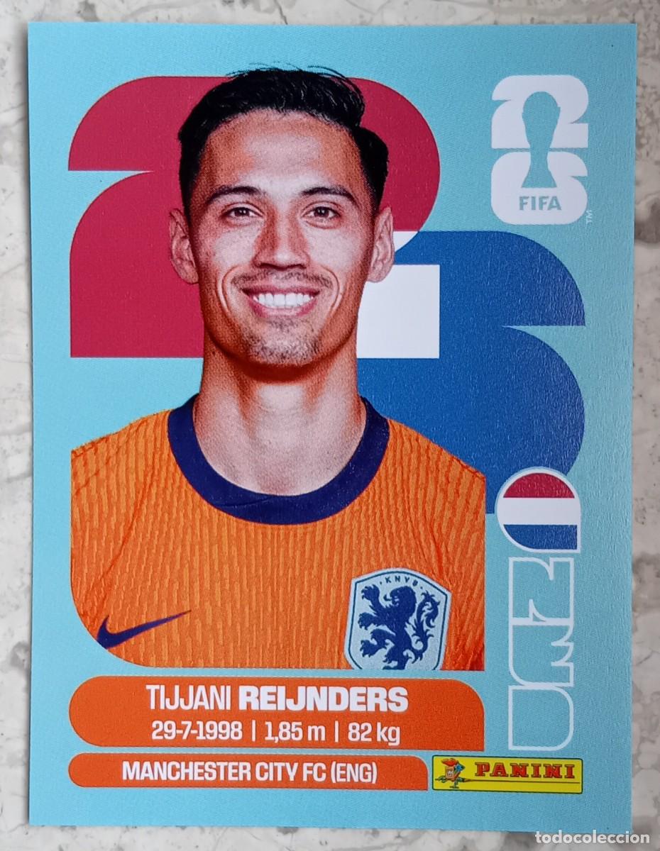 Cromos de F&uacute;tbol: Figurina Panini 2026 Cromo World Cup Usa Mundial 2026 Tijjani Reijnders Netherlands n NED 10