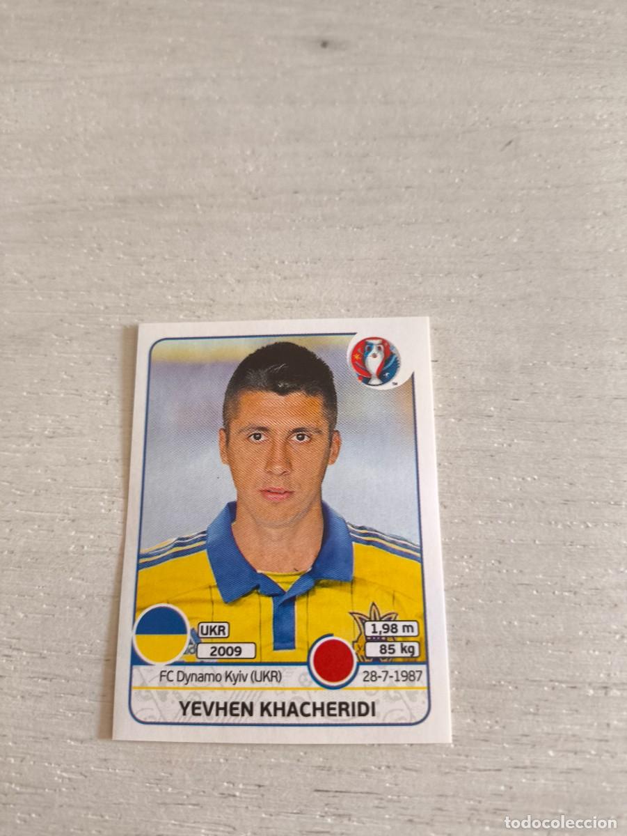 Cromos de F&uacute;tbol: 276 Yevhen Khacheridi UCRANIA PANINI EUROCOPA EURO FRANCIA 2016 NO LIGA ESTE