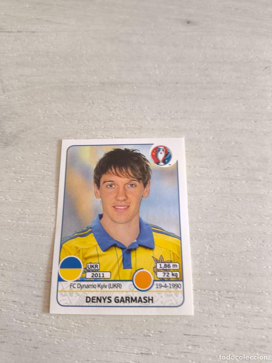 Cromos de F&uacute;tbol: 280 Denys Garmash UCRANIA PANINI EUROCOPA EURO FRANCIA 2016 NO LIGA ESTE