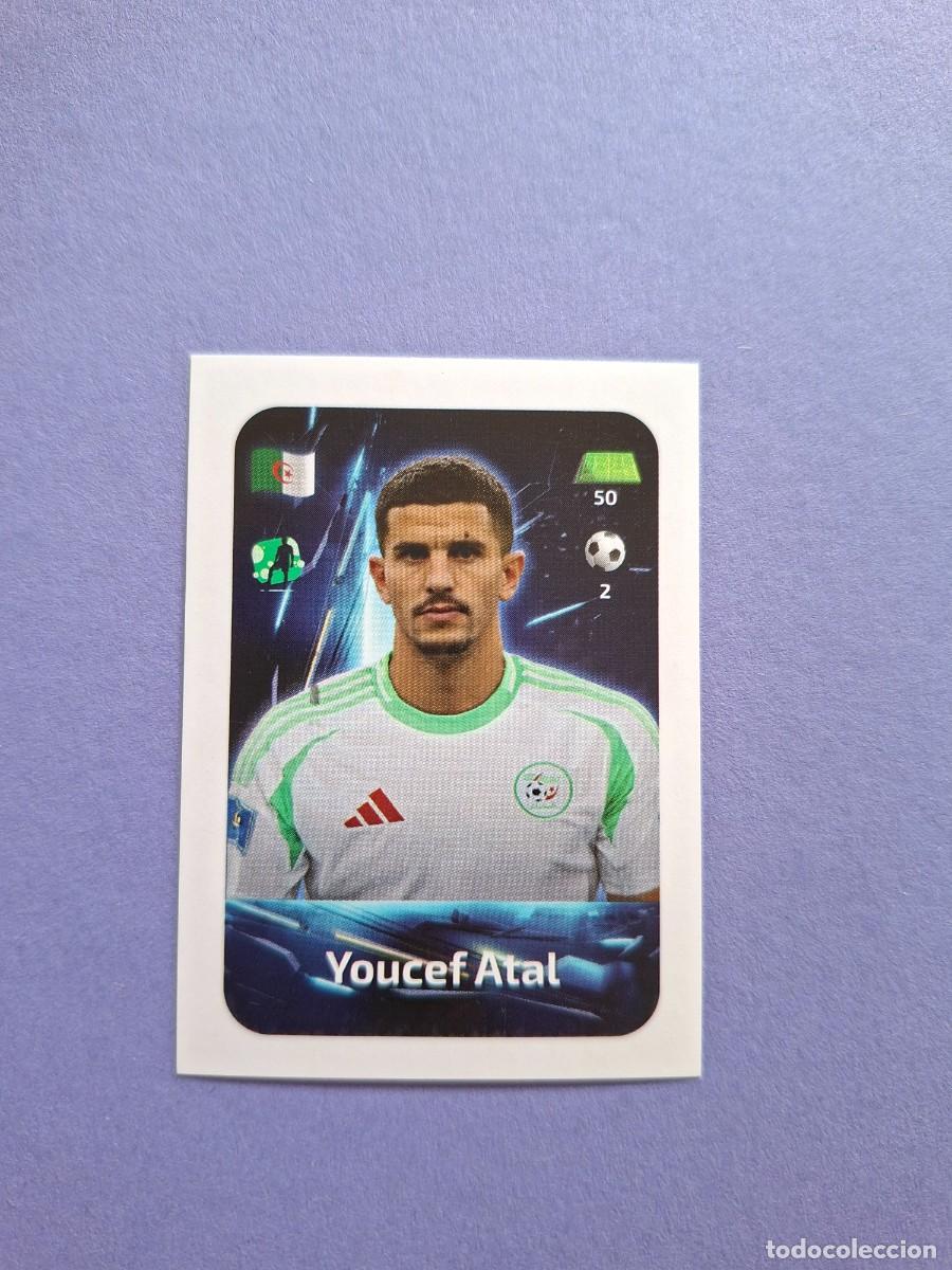 Cromos de F&uacute;tbol: 349 YOUCEF ATAL ARGELIA ALGERIA AFRICA CUP MOROCCO 25 CAF COPA DE AFRICA 2025 EDITORIAL SPHINX