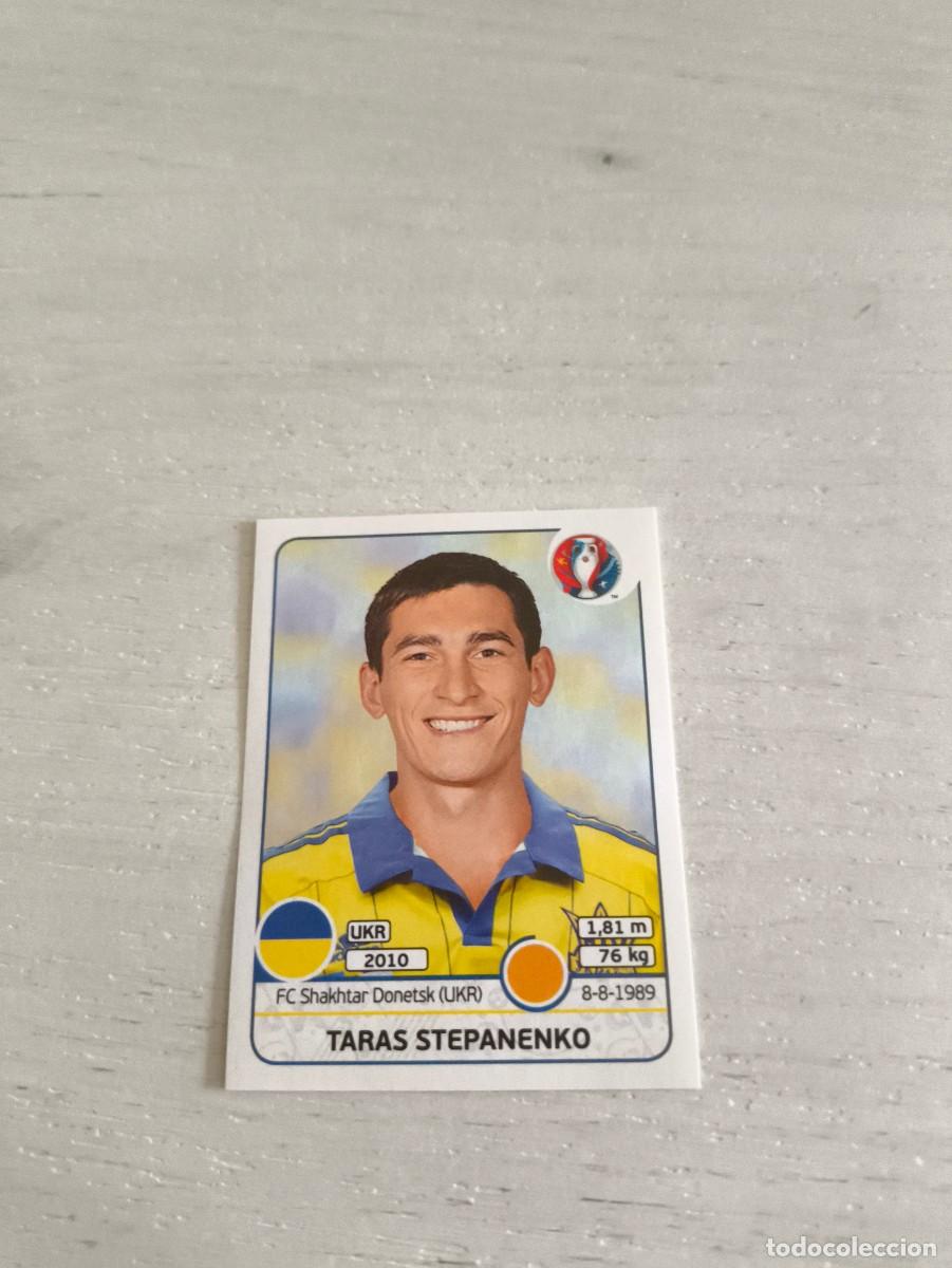 Cromos de F&uacute;tbol: 283 Taras Stepanenko UCRANIA PANINI EUROCOPA EURO FRANCIA 2016 NO LIGA ESTE