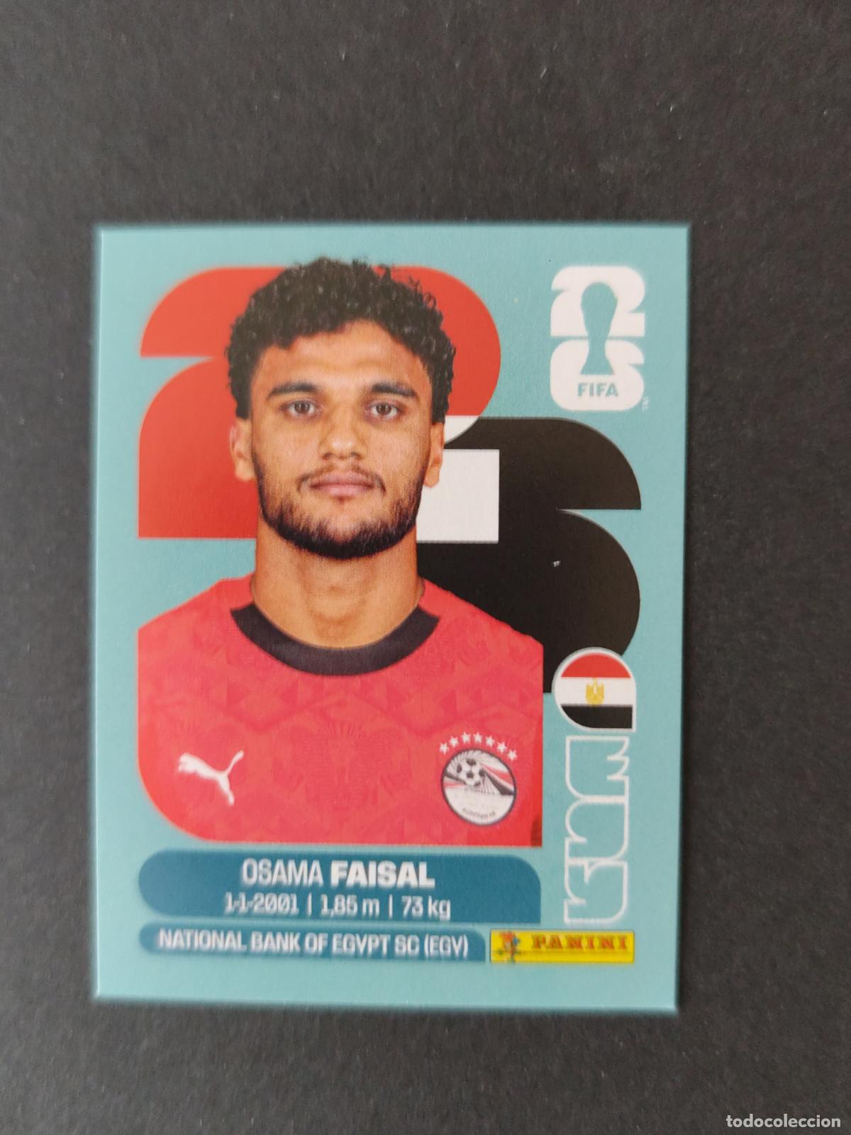 Cromos de F&uacute;tbol: EGY16 OSAMA FAISAL 16 EGIPTO MUNDIAL FIFA WORLD CUP 2026 STICKER PANINI SIN PEGAR