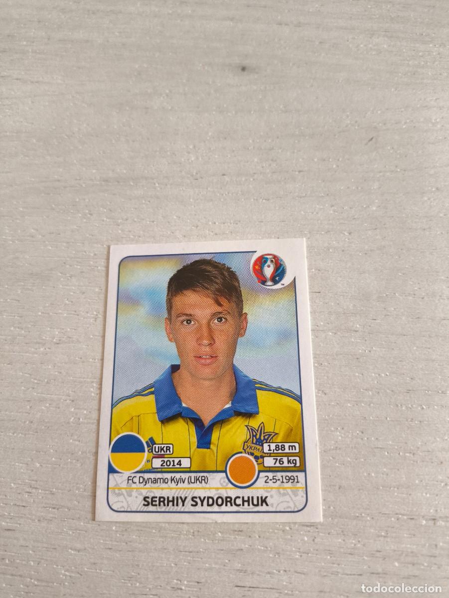 Cromos de F&uacute;tbol: 286 Serhiy Sydorchuk UCRANIA PANINI EUROCOPA EURO FRANCIA 2016 NO LIGA ESTE