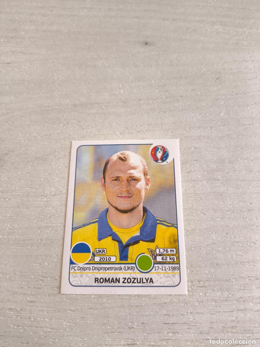 Cromos de F&uacute;tbol: 288 Roman Zozulya UCRANIA PANINI EUROCOPA EURO FRANCIA 2016 NO LIGA ESTE