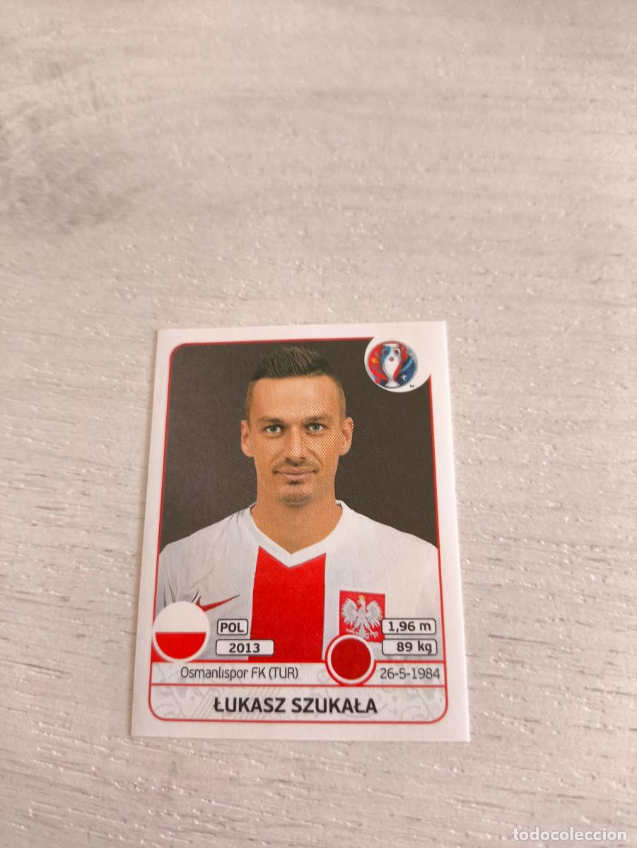 Cromos de F&uacute;tbol: 298 Lukasz Szukala POLONIA PANINI EUROCOPA EURO FRANCIA 2016 NO LIGA ESTE