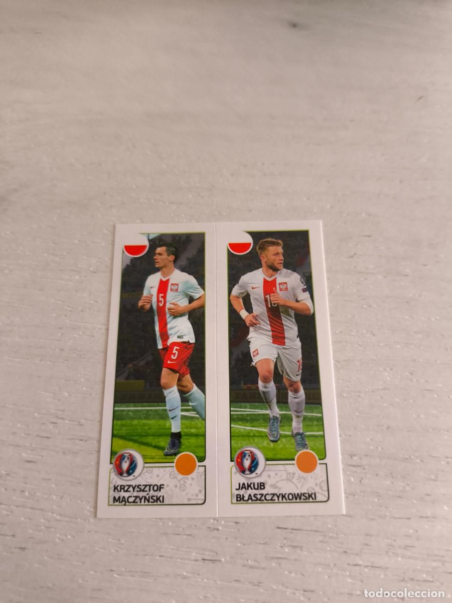 Football Stickers: 317 Krzysztof Maczynski / Blaszczykowski POLONIA PANINI EUROCOPA EURO FRANCIA 2016 NO LIGA ESTE