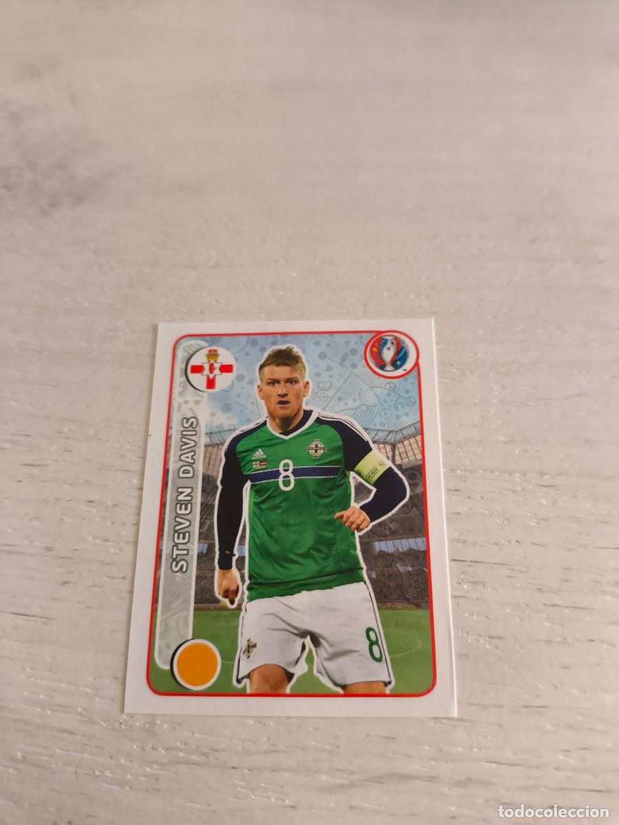 Fu&szlig;ball-Sticker: 319 Steven Davis IRLANDA DEL NORTE PANINI EUROCOPA EURO FRANCIA 2016 NO LIGA ESTE