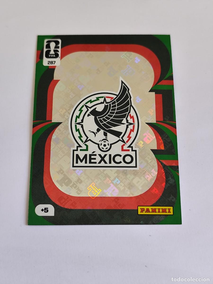 Cromos de F&uacute;tbol: FIFA WORLD CUP 2026 PANINI ADRENALYN XL 287 M&Eacute;XICO LOGO