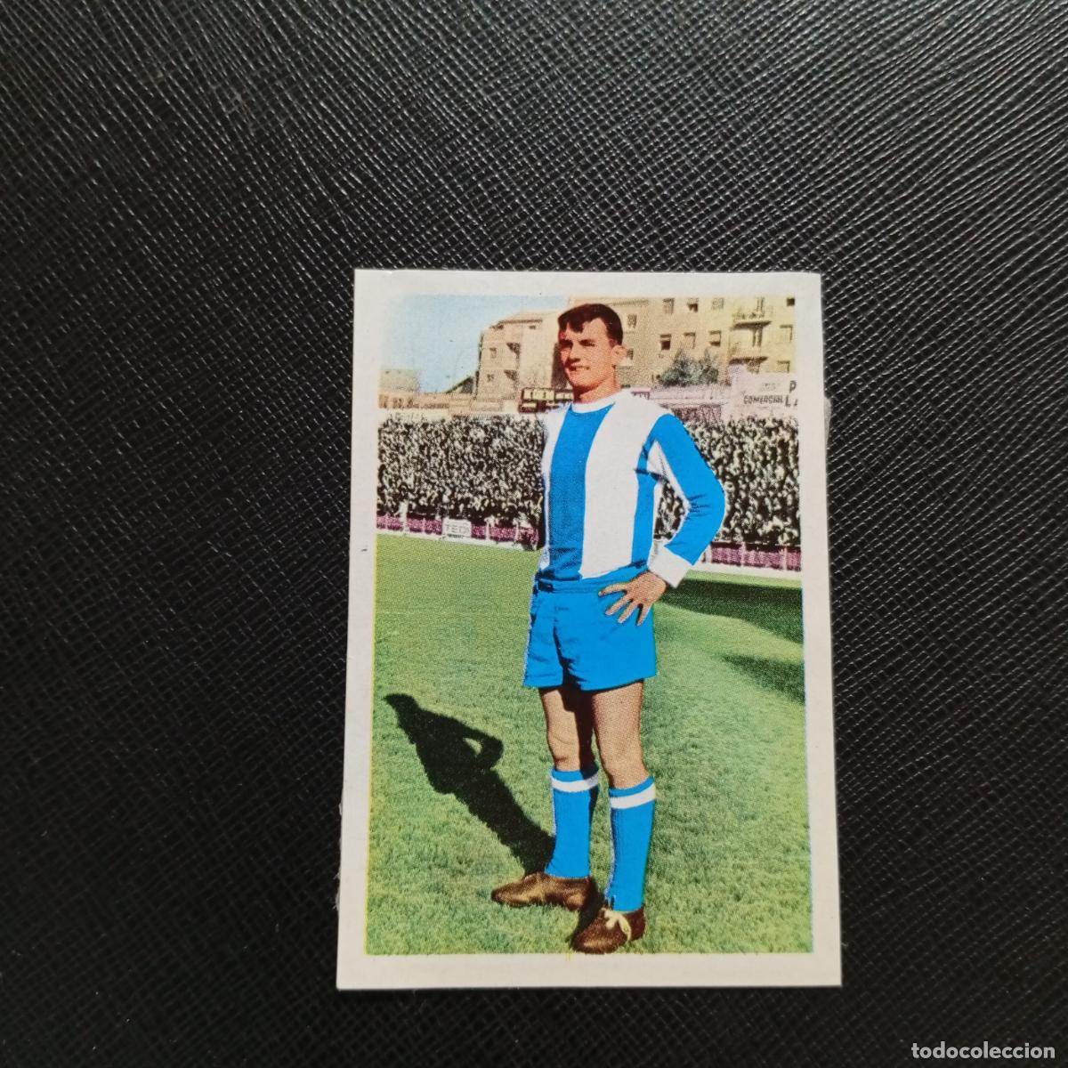 Cromos de F&uacute;tbol: CHOLO DEPORTIVO CORU&Ntilde;A FHER 1968 1969 CROMO FUTBOL 68 69 LIGA - DESPEGADO - (MD09/10-2) PG44
