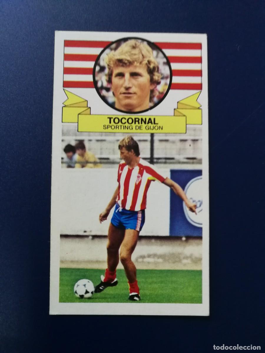 Cromos de F&uacute;tbol: Tocornal Sporting de Gij&oacute;n Baja, Este 85/86, Editorial Este 1985-86, buen estado