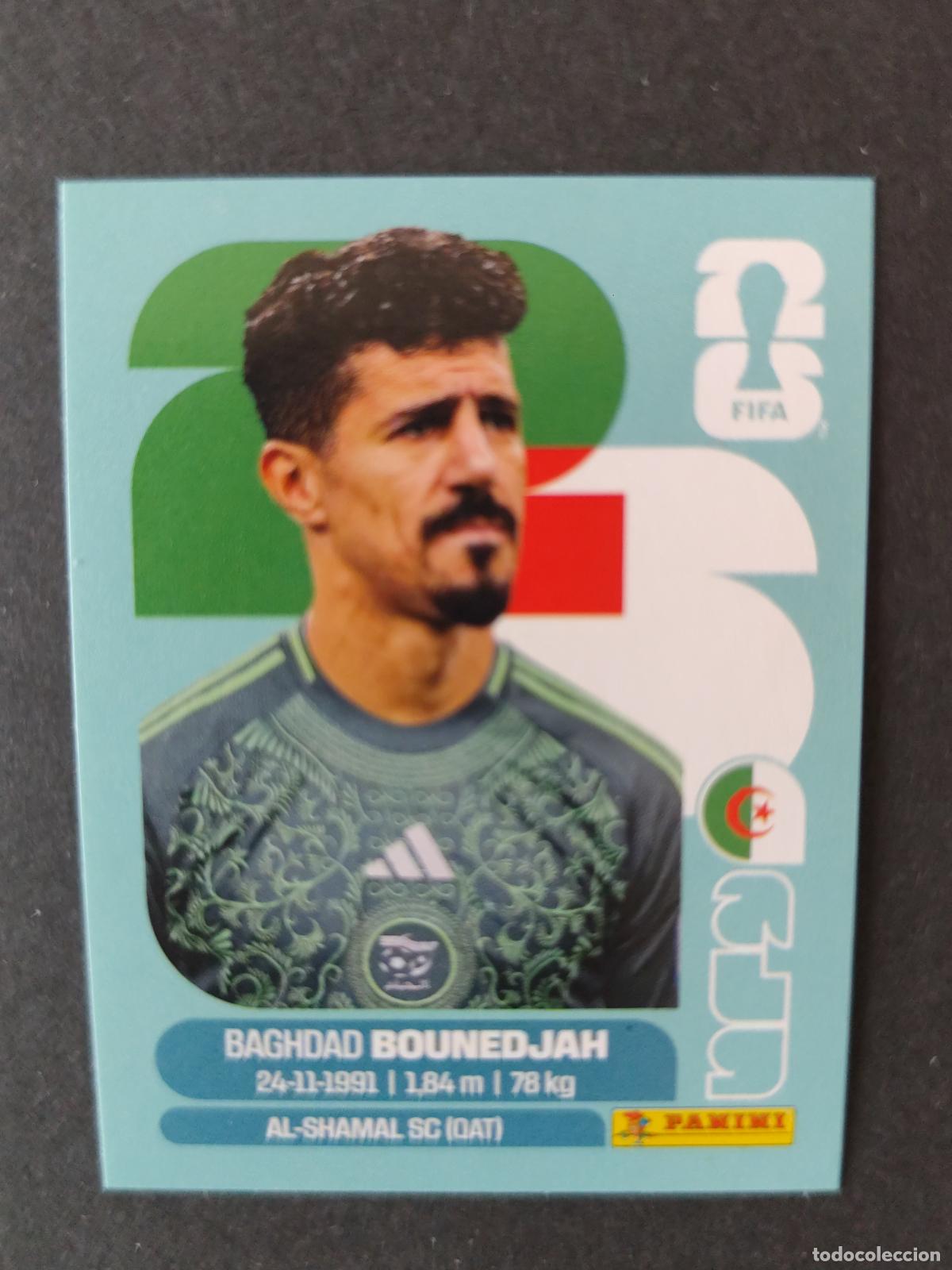 Cromos de F&uacute;tbol: ALG19 BAGHDAD BOUNEDJAH 19 ARGELIA MUNDIAL FIFA WORLD CUP 2026 STICKER PANINI SIN PEGAR