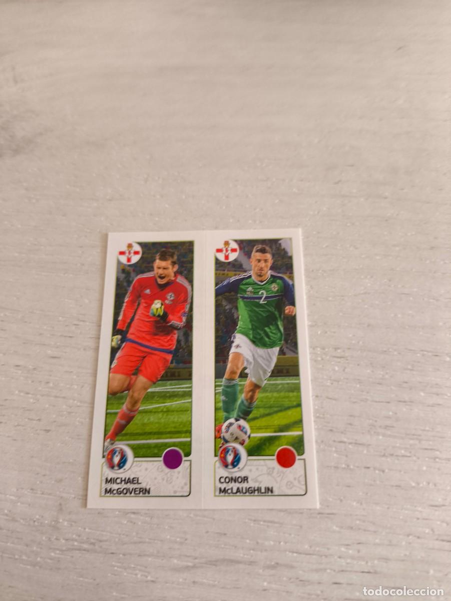 Cartes &agrave; collectionner de Football: 320 Michael McGovern / Conor IRLANDA DEL NORTE PANINI EUROCOPA EURO FRANCIA 2016 NO LIGA ESTE