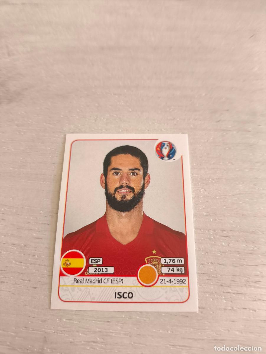 Cromos de F&uacute;tbol: 365 Isco ESPA&Ntilde;A PANINI EUROCOPA EURO FRANCIA 2016 NO LIGA ESTE
