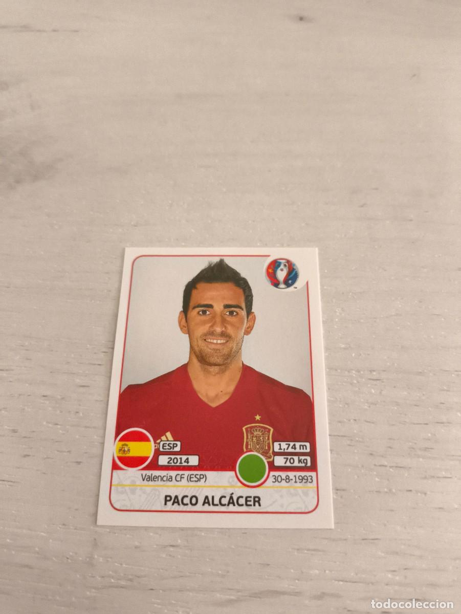 Cromos de F&uacute;tbol: 372 Paco Alc&aacute;cer ESPA&Ntilde;A PANINI EUROCOPA EURO FRANCIA 2016 NO LIGA ESTE