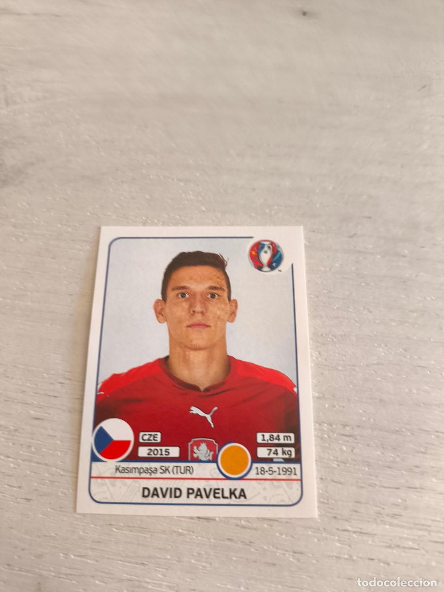 Fu&szlig;ball-Sticker: 393 David Pavelka REPUBLICA CHECA PANINI EUROCOPA EURO FRANCIA 2016 NO LIGA ESTE