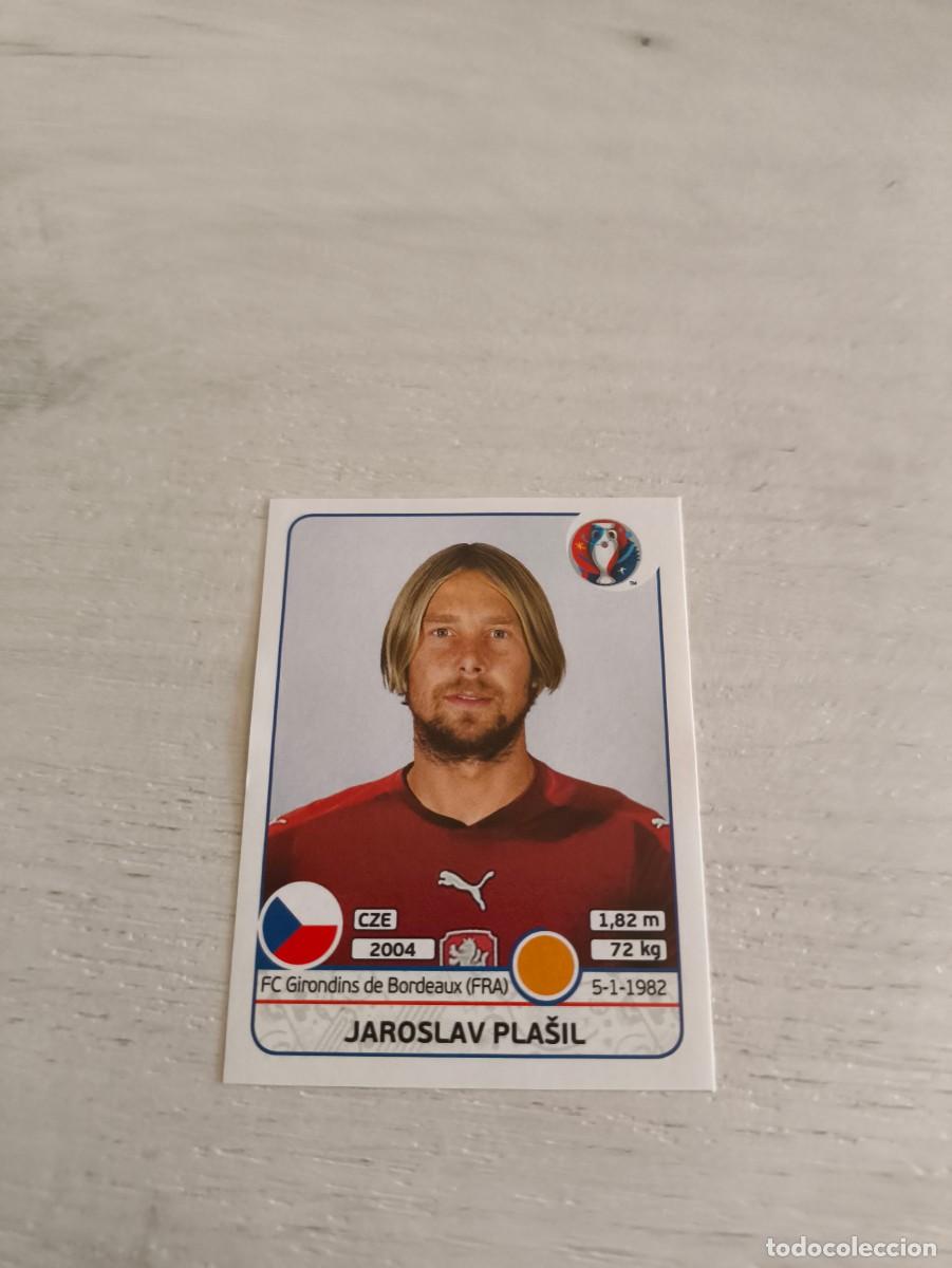 Fu&szlig;ball-Sticker: 396 Jaroslav Plasil REPUBLICA CHECA PANINI EUROCOPA EURO FRANCIA 2016 NO LIGA ESTE