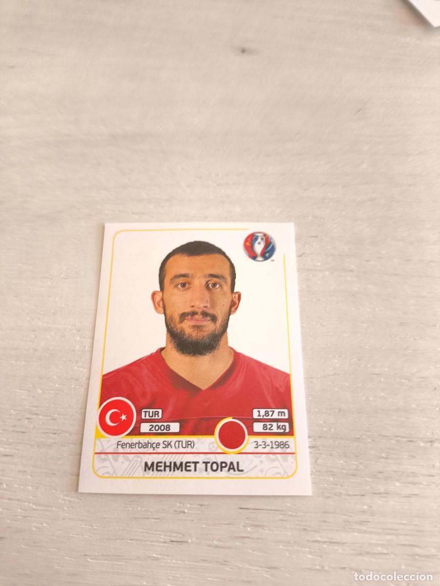Cromos de F&uacute;tbol: 411 Mehmet Topal TURQUIA PANINI EUROCOPA EURO FRANCIA 2016 NO LIGA ESTE