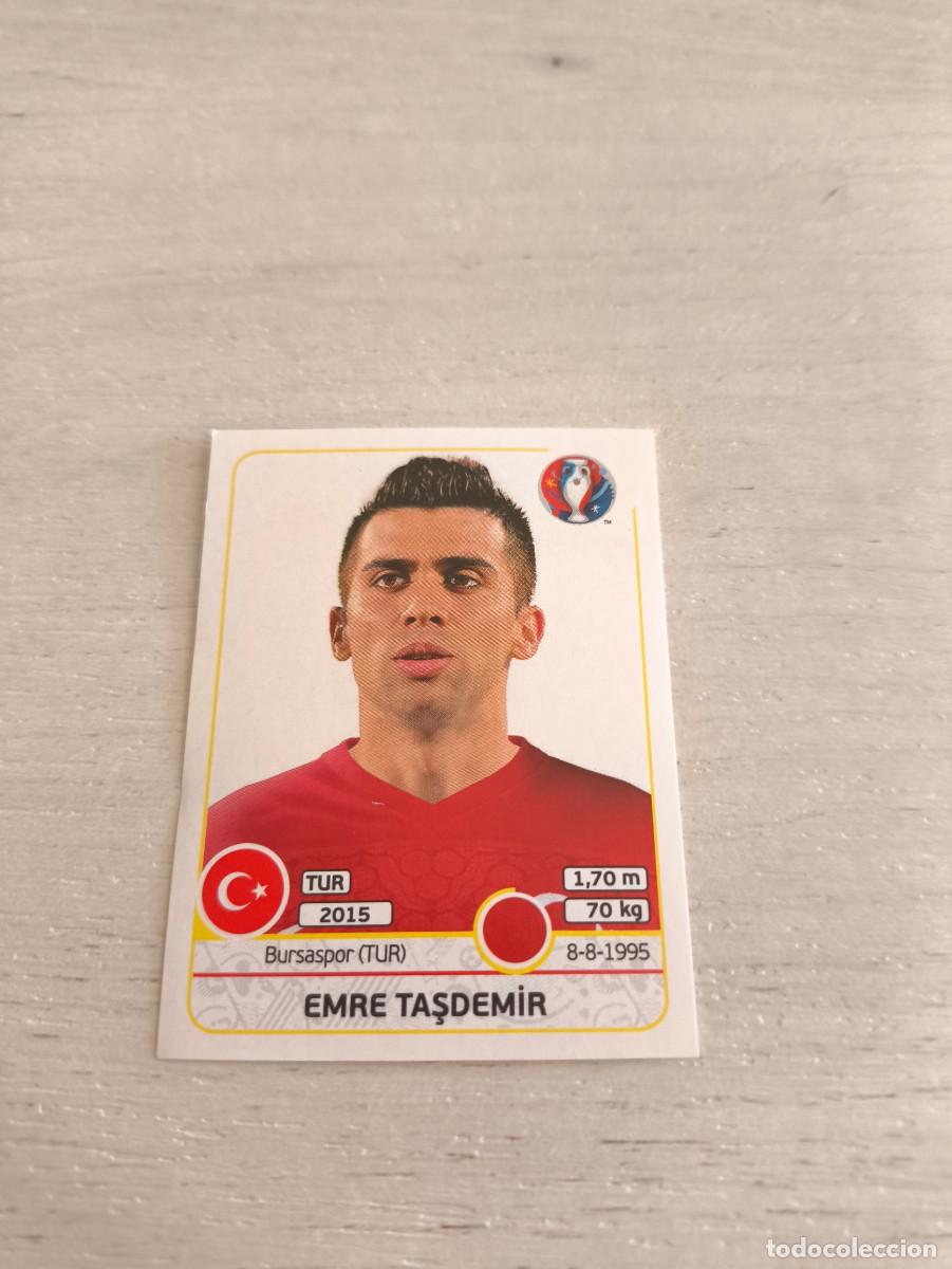 Cromos de F&uacute;tbol: 413 Emre Tasdemir TURQUIA PANINI EUROCOPA EURO FRANCIA 2016 NO LIGA ESTE