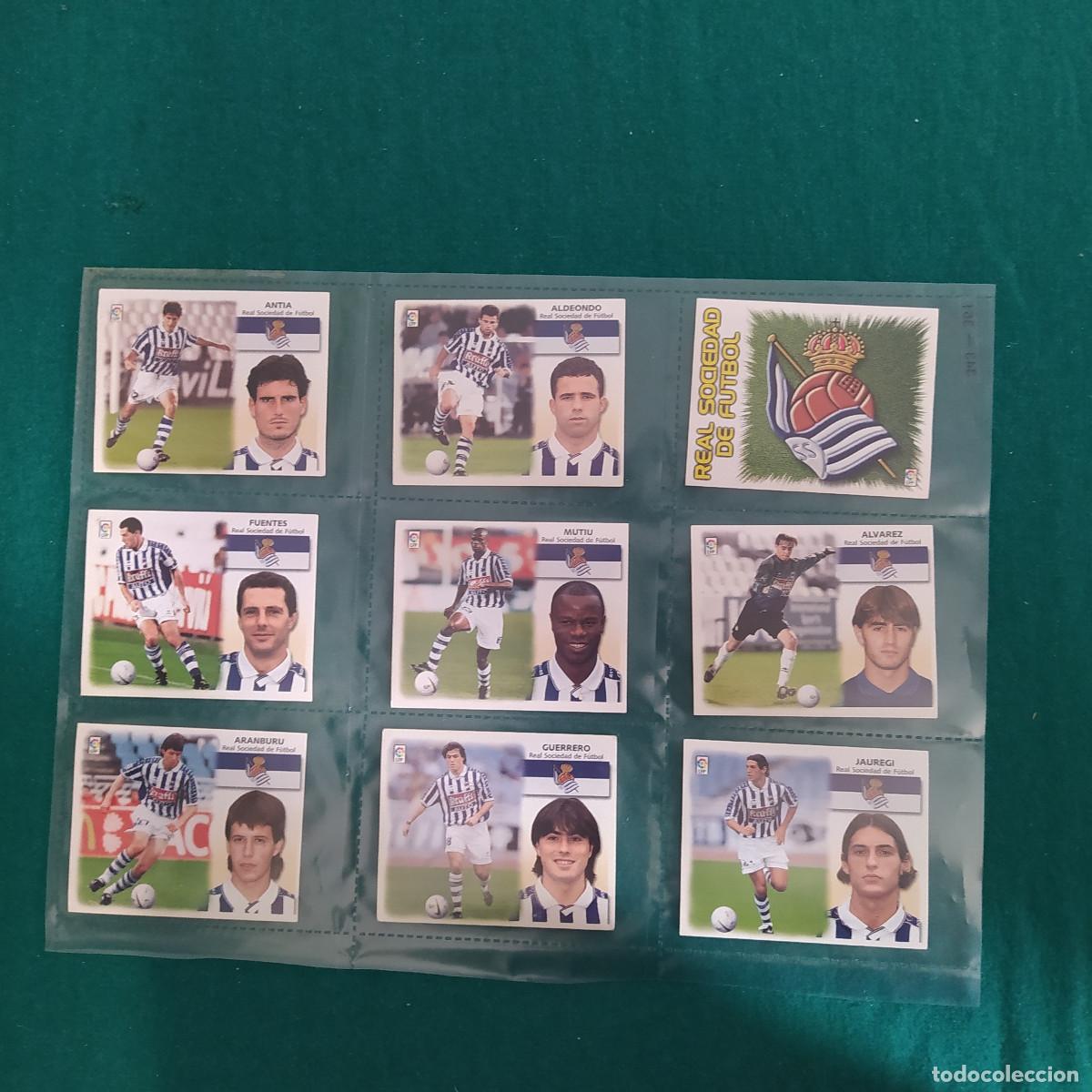 Cartes &agrave; collectionner de Football: 9 CROMOS LIGA ESTE 1999 2000 REALCOIEDAD