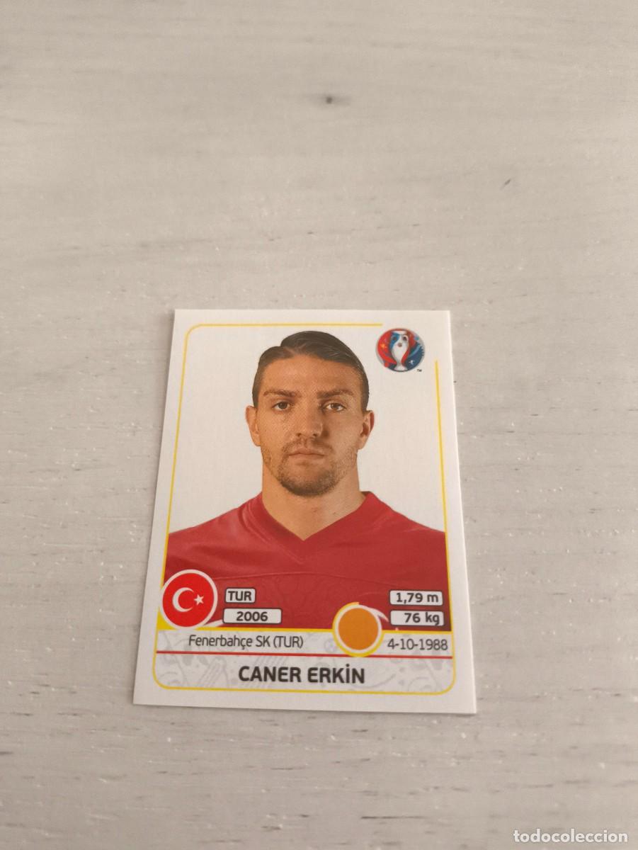 Cromos de F&uacute;tbol: 415 Caner Erkin TURQUIA PANINI EUROCOPA EURO FRANCIA 2016 NO LIGA ESTE