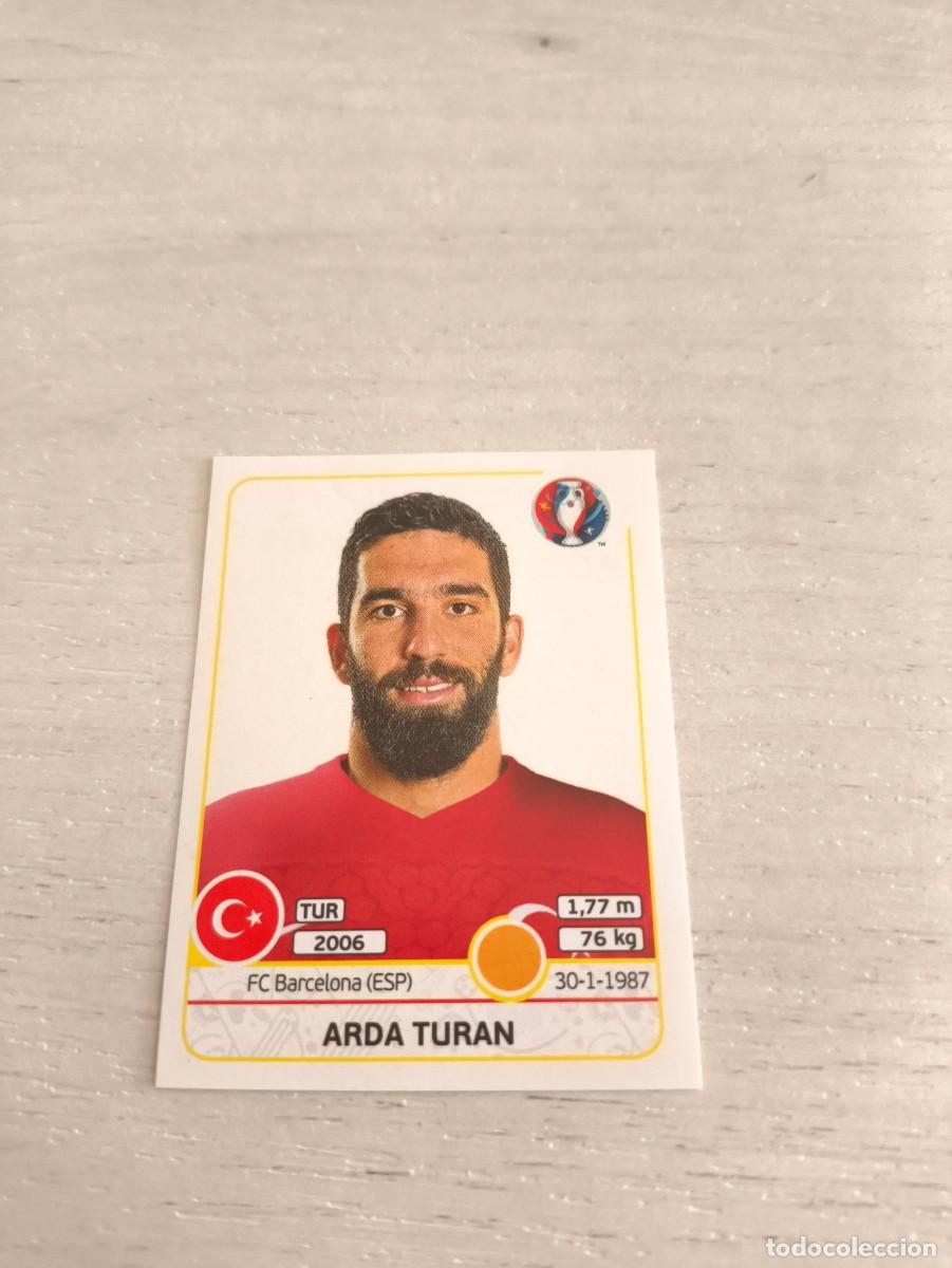Cromos de F&uacute;tbol: 419 Arda Turan TURQUIA PANINI EUROCOPA EURO FRANCIA 2016 NO LIGA ESTE