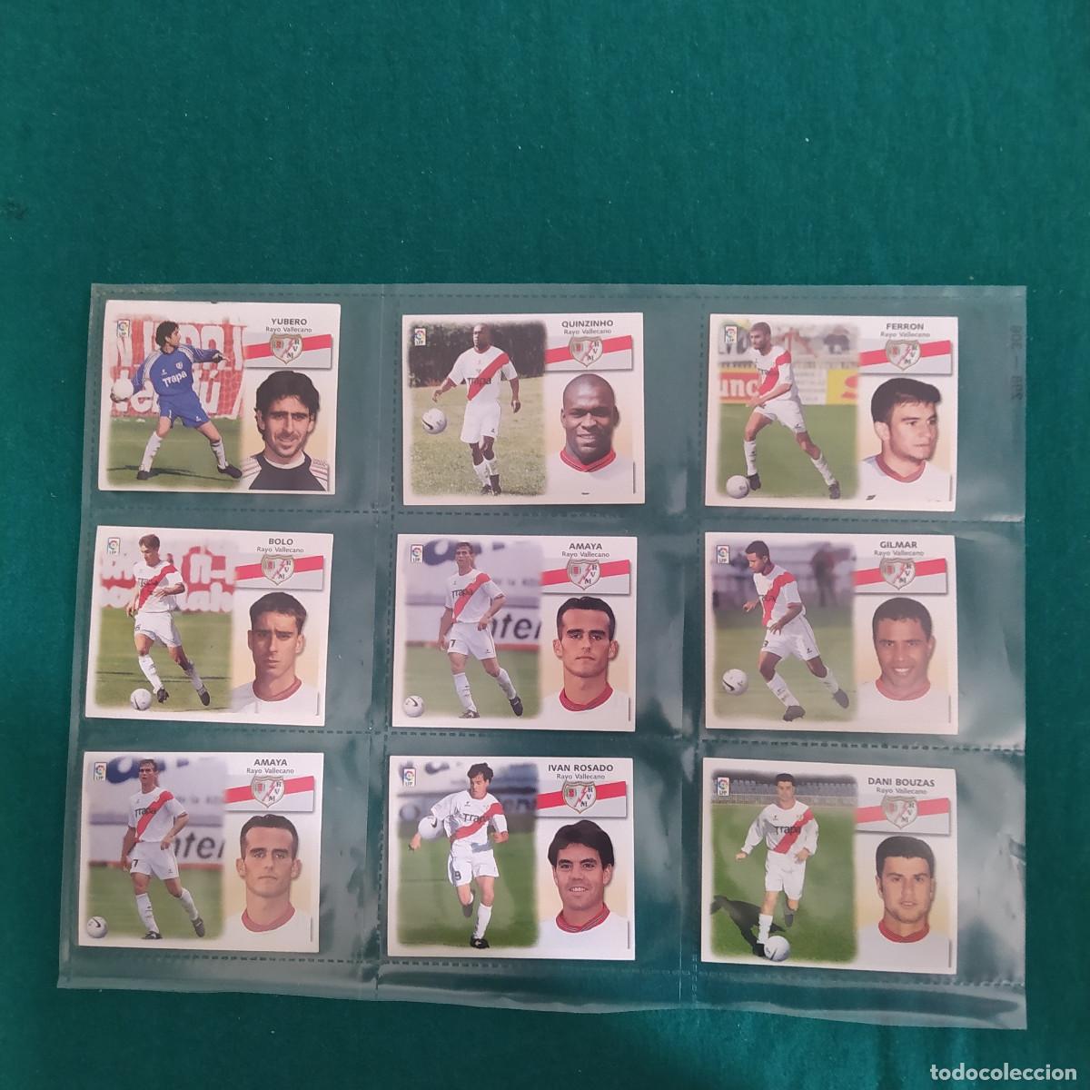 Cartes &agrave; collectionner de Football: 9 CROMOS LIGA ESTE 1999 2000 RAYO