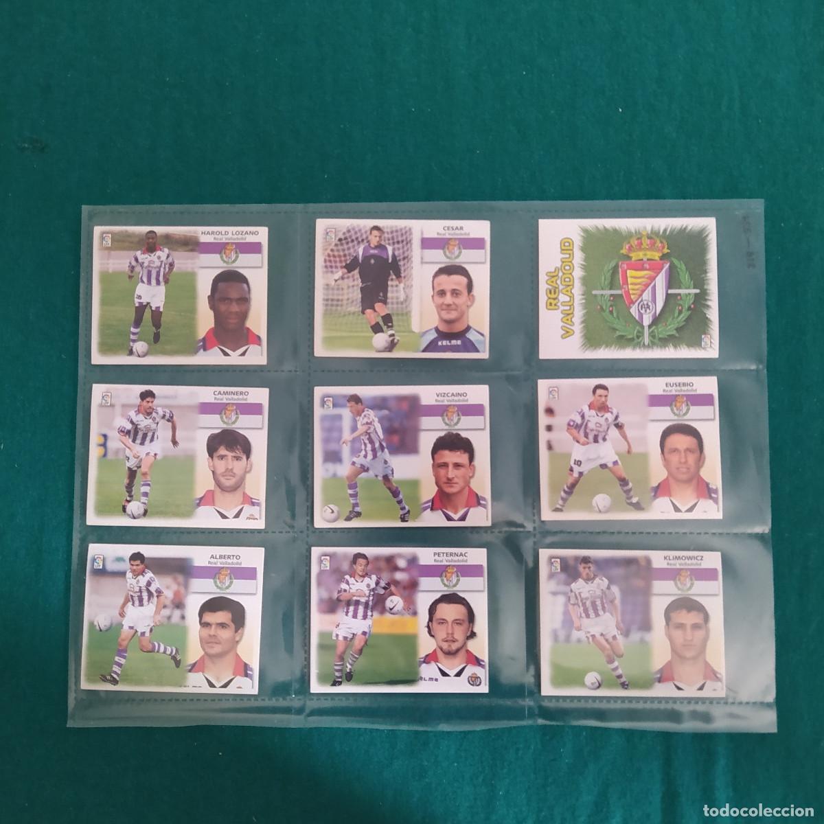 Cartes &agrave; collectionner de Football: 9 CROMOS LIGA ESTE 1999 2000 VALLADOLID