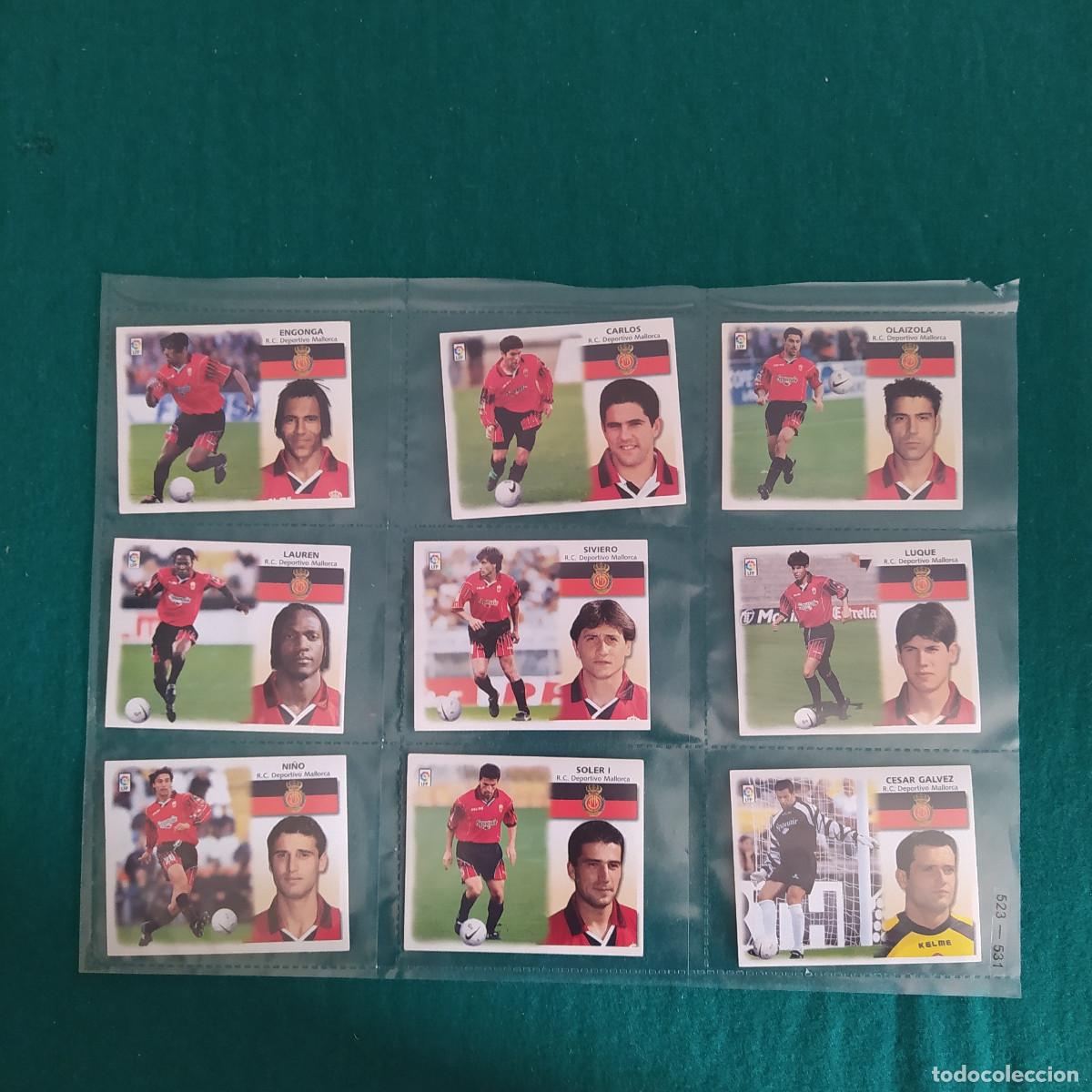 Cartes &agrave; collectionner de Football: 9 CROMOS LIGA ESTE 1999 2000 MALLORCA