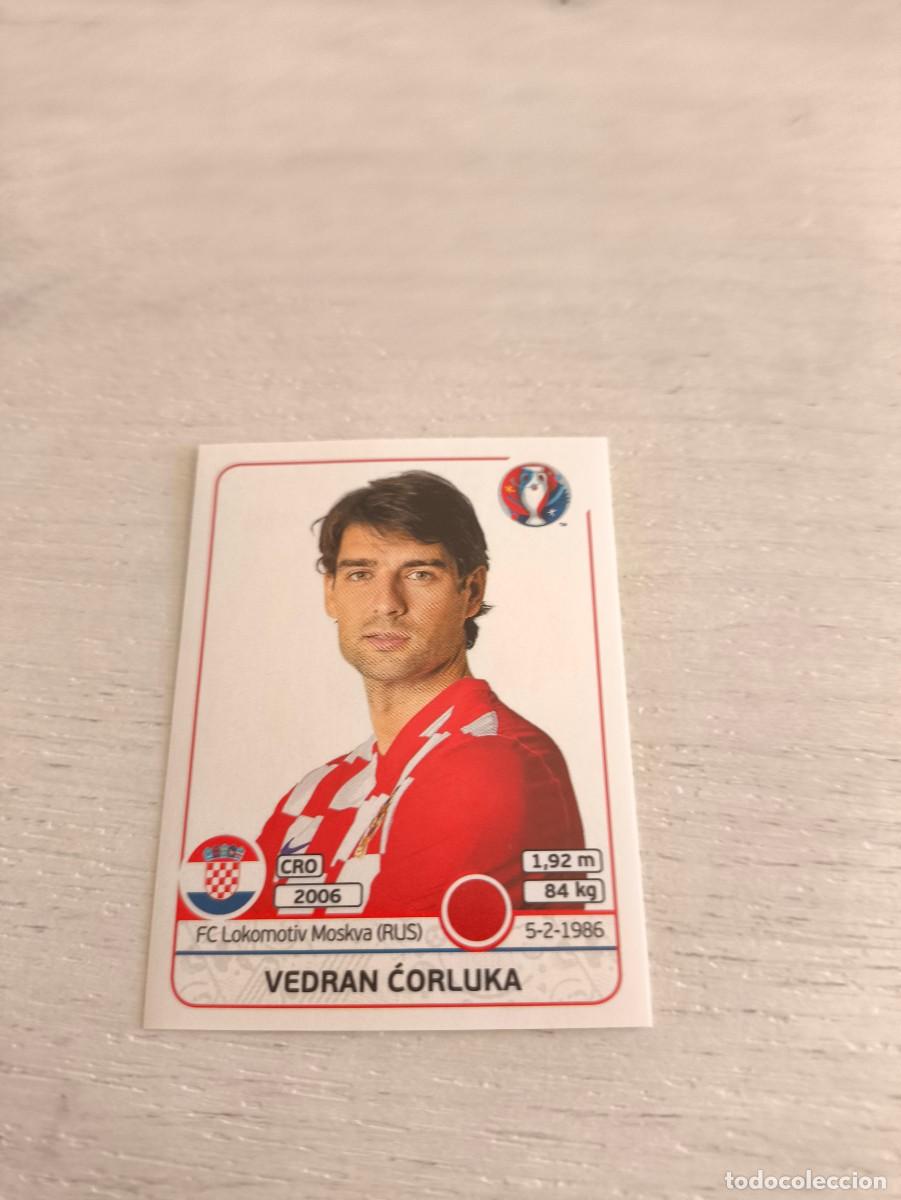 Cromos de F&uacute;tbol: 439 Vedran Corluka CROACIA PANINI EUROCOPA EURO FRANCIA 2016 NO LIGA ESTE