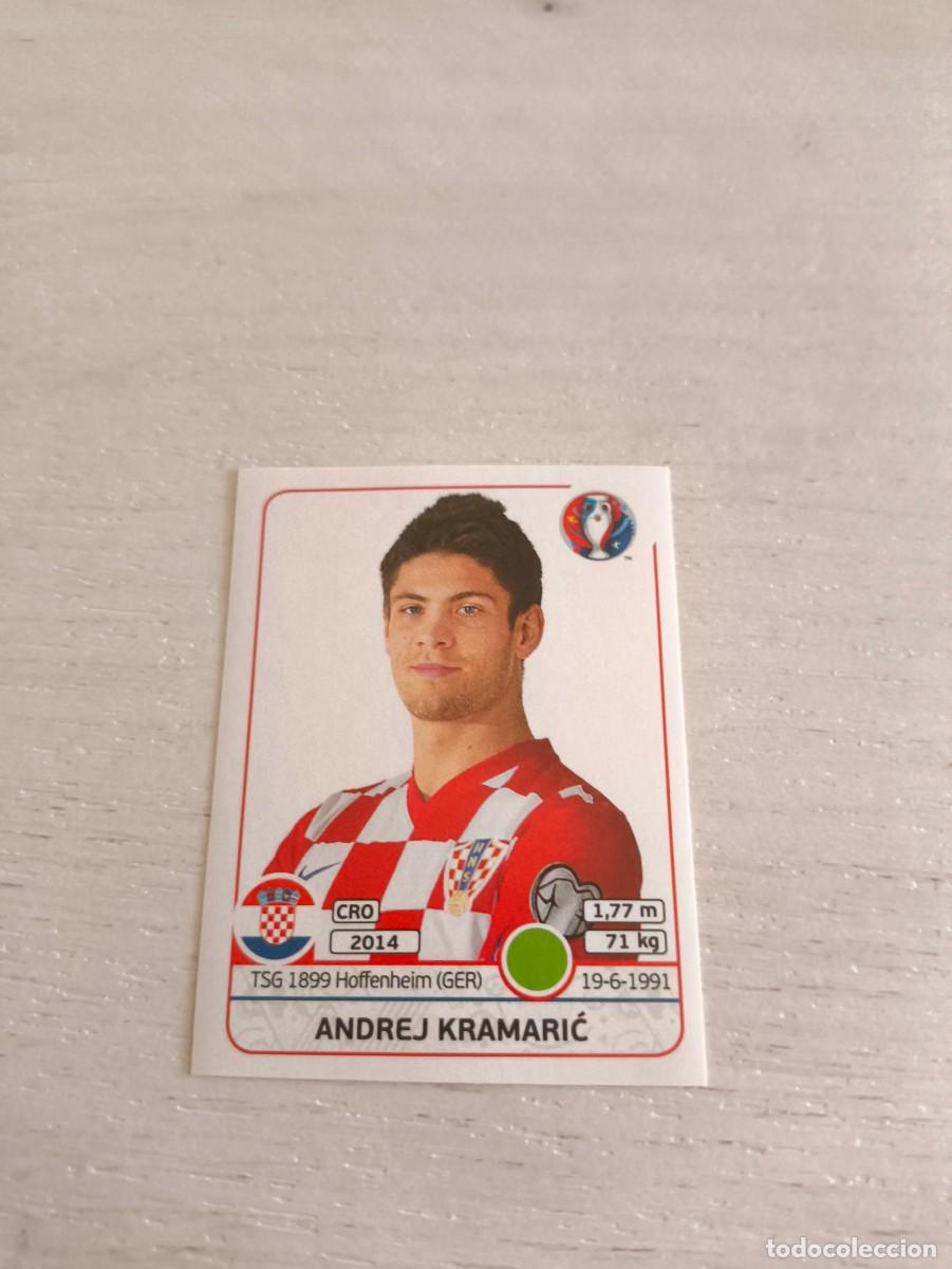 Cromos de F&uacute;tbol: 454 Andrej Kramaric CROACIA PANINI EUROCOPA EURO FRANCIA 2016 NO LIGA ESTE