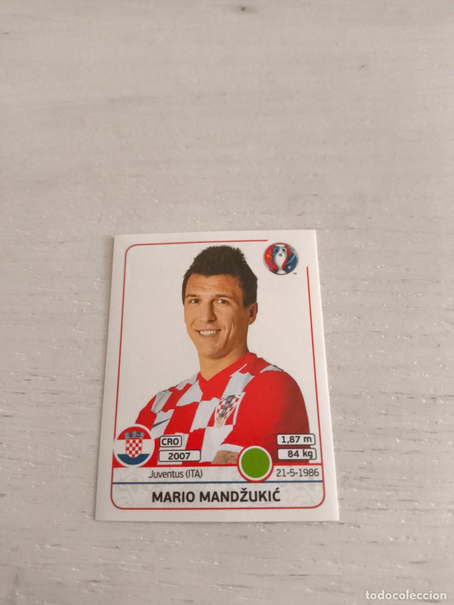 Cromos de F&uacute;tbol: 456 Mario Mandžukic CROACIA PANINI EUROCOPA EURO FRANCIA 2016 NO LIGA ESTE