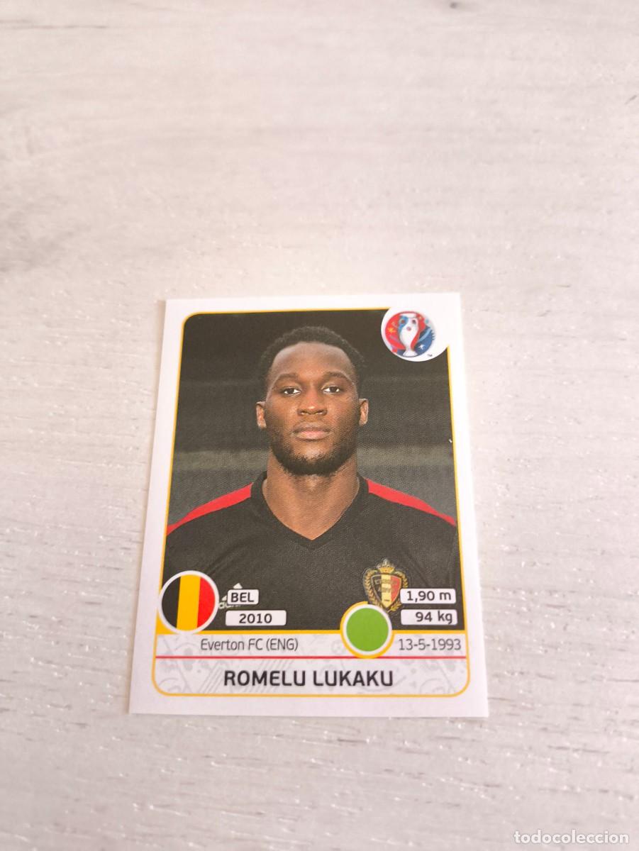 Cromos de F&uacute;tbol: 484 Romelu Lukaku BELGICA PANINI EUROCOPA EURO FRANCIA 2016 NO LIGA ESTE