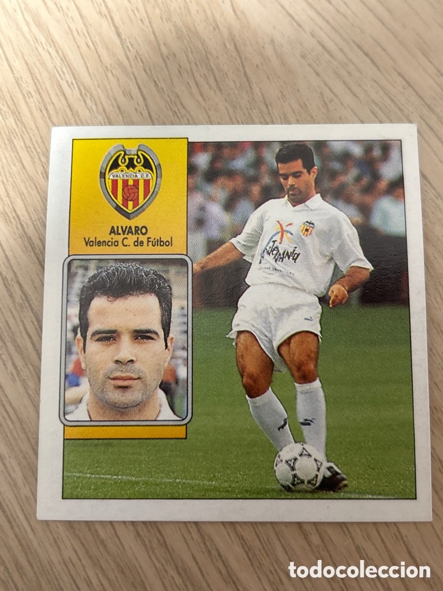 Cromos de F&uacute;tbol: ALVARO VALENCIA COLOCA LIGA ESTE 1992 1993 92 93 NUNCA PEGADO SIN PEGAR