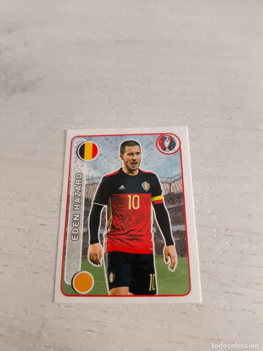 Cromos de F&uacute;tbol: 485 Eden Hazard BELGICA PANINI EUROCOPA EURO FRANCIA 2016 NO LIGA ESTE