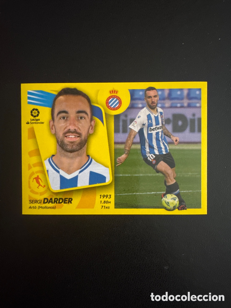 Figurine di Calcio: DARDER ESPA&Ntilde;OL N&Uacute;MERO 15 LIGA ESTE 2021 2022