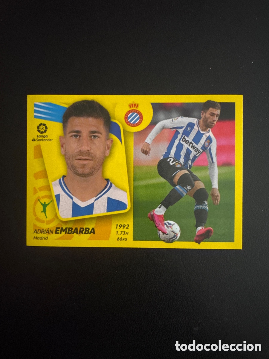 Figurine di Calcio: EMBARBA ESPA&Ntilde;OL N&Uacute;MERO 16 LIGA ESTE 2021 2022