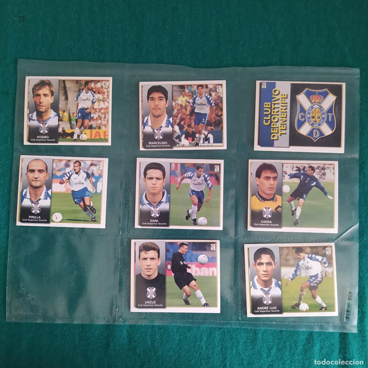 Cromos de Futebol: 8 CROMOS LIGA ESTE 1998 1999 98 99 TENERIFE