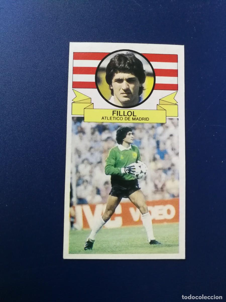 Cromos de Futebol: Fillol Coloca At de Madrid , Este 85/86, Editorial Este 1985-86, buen estado