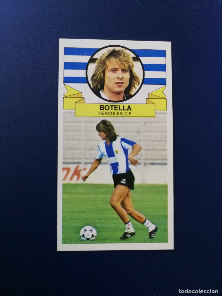 Cromos de Futebol: Botella Coloca H&eacute;rcules CF , Este 85/86, Editorial Este 1985-86, buen estado