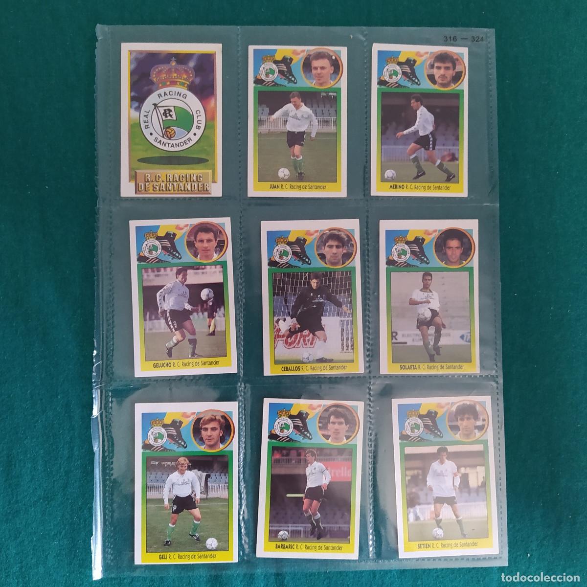 Cromos de Futebol: 9 CROMOS LIGA ESTE 1993 1994 93 94 SANTANDER