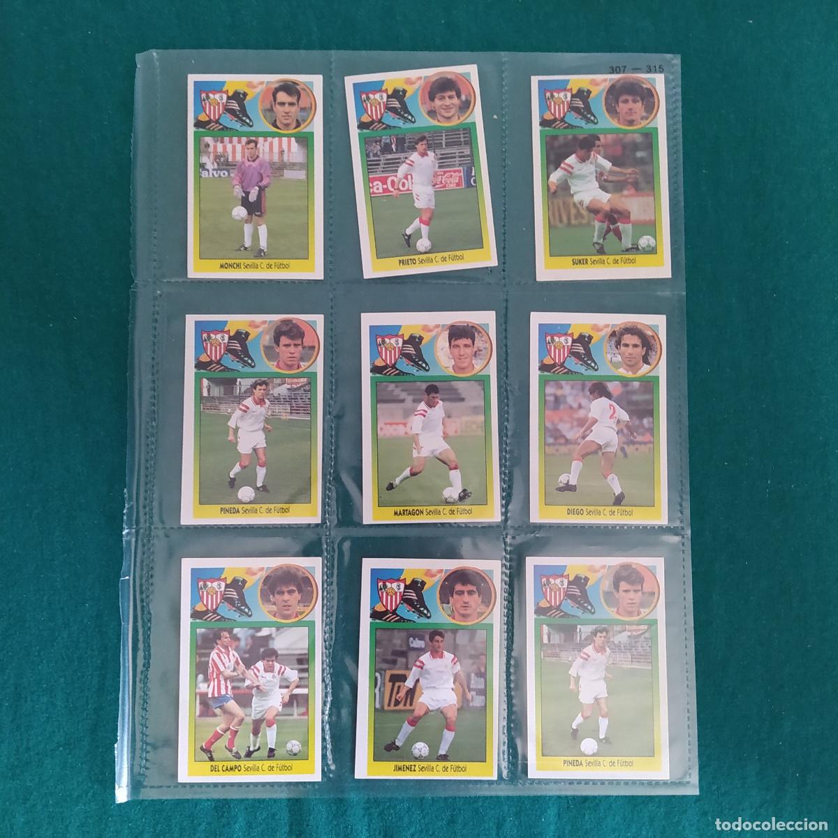 Cromos de Futebol: 9 CROMOS LIGA ESTE 1993 1994 93 94 SEVILLA