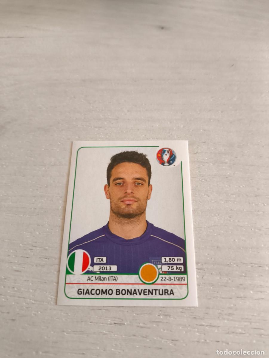 Cromos de F&uacute;tbol: 510 Giacomo Bonaventura ITALIA PANINI EUROCOPA EURO FRANCIA 2016 NO LIGA ESTE
