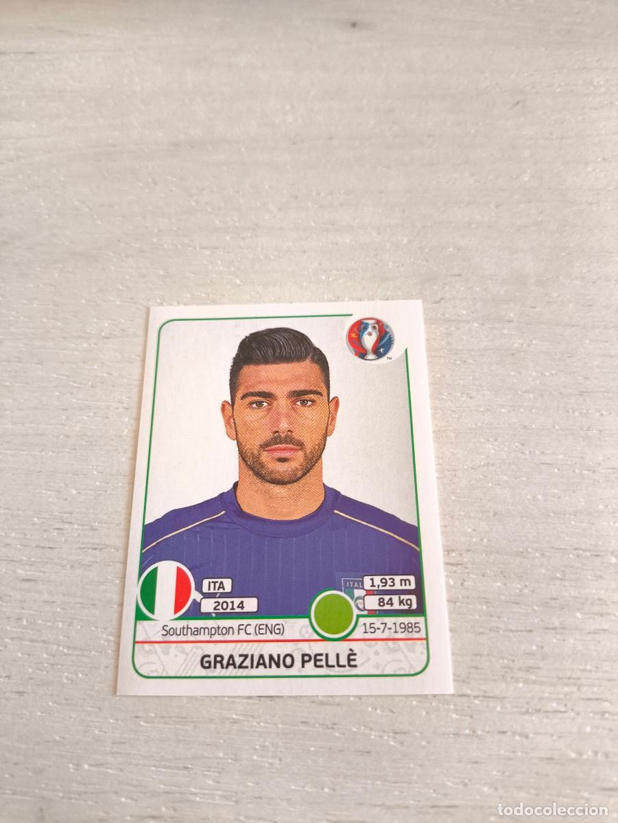 Cromos de F&uacute;tbol: 516 Graziano Pell&egrave; ITALIA PANINI EUROCOPA EURO FRANCIA 2016 NO LIGA ESTE